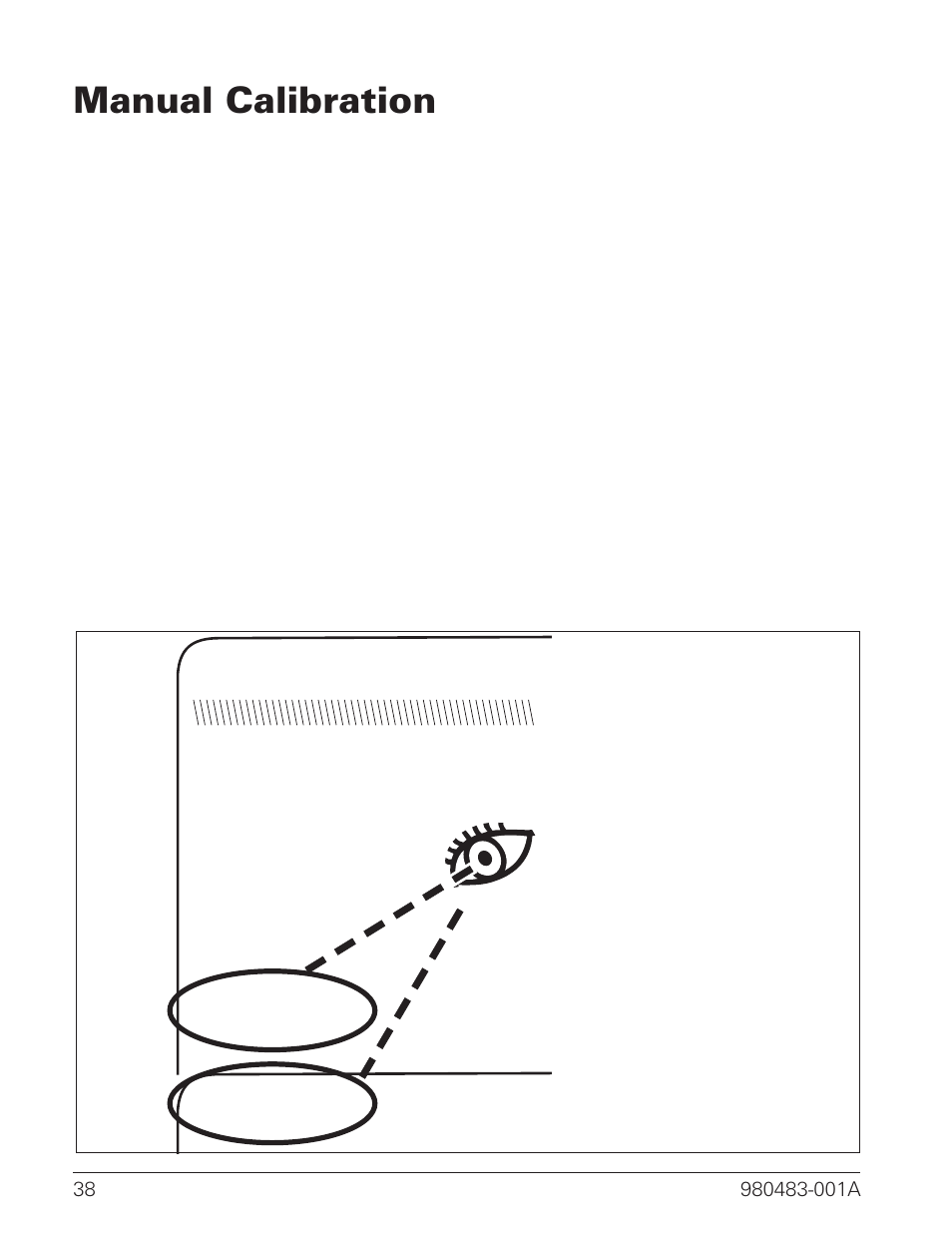 Manual calibration 38, Manual calibration | Zebra Technologies LP 2844 User Manual | Page 46 / 54