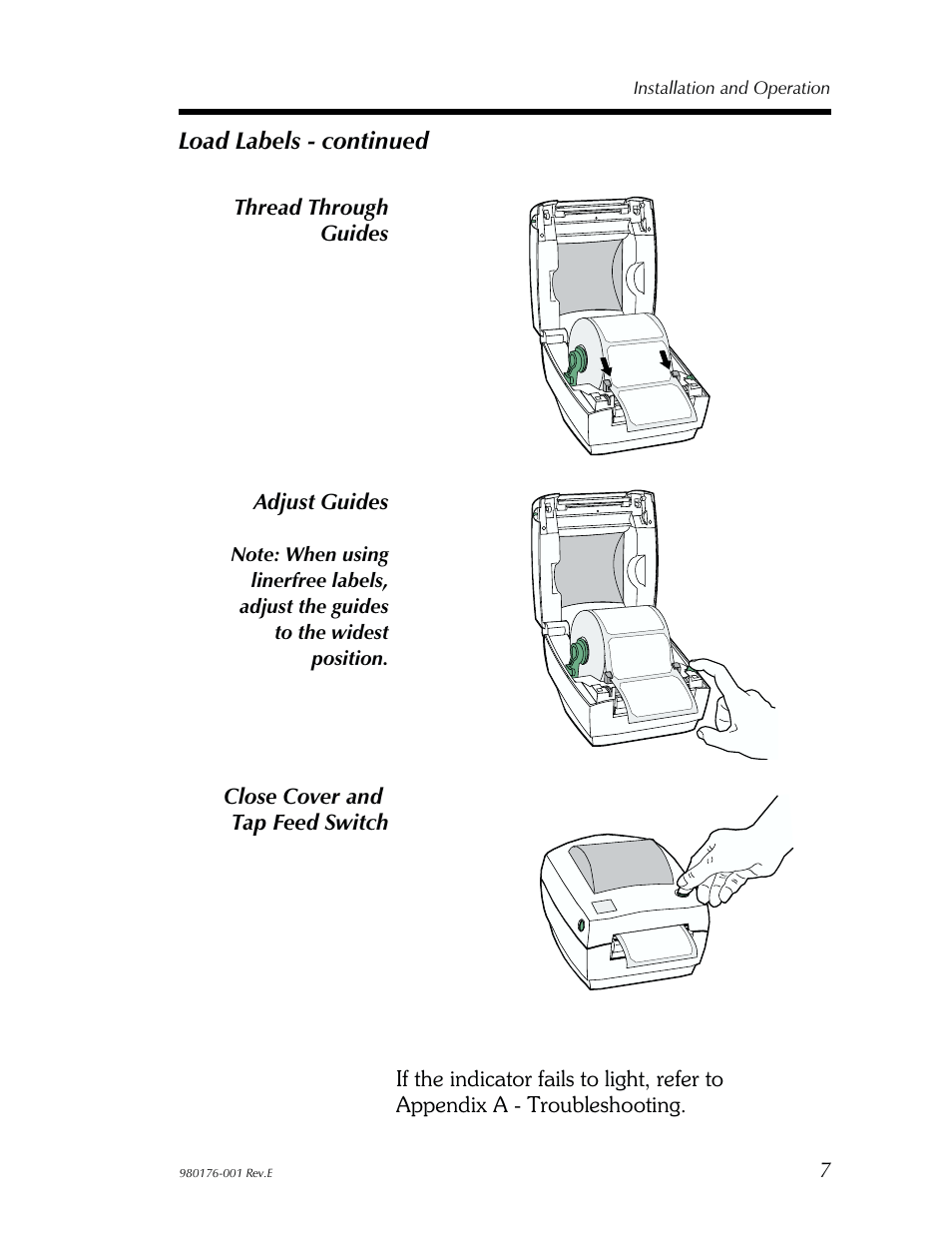 Zebra Technologies LP2443 User Manual | Page 13 / 24