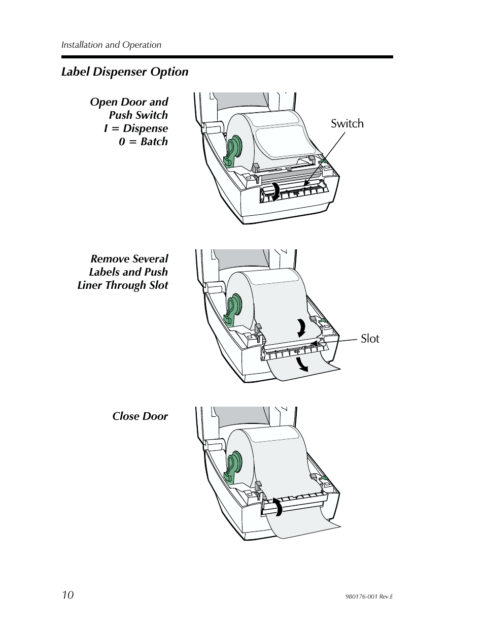 Zebra Technologies LP2443 User Manual | Page 16 / 24