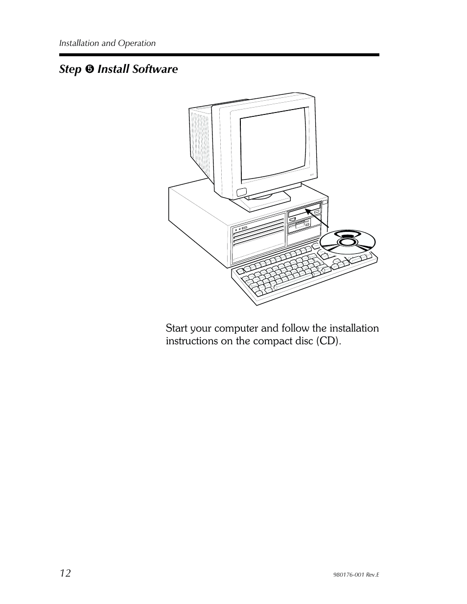 Step ➎ install software | Zebra Technologies LP2443 User Manual | Page 18 / 24