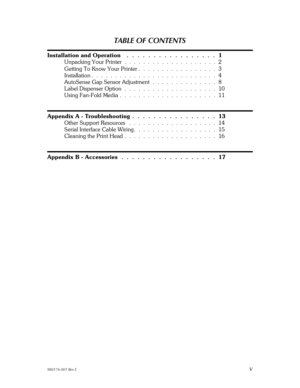 Zebra Technologies LP2443 User Manual | Page 5 / 24
