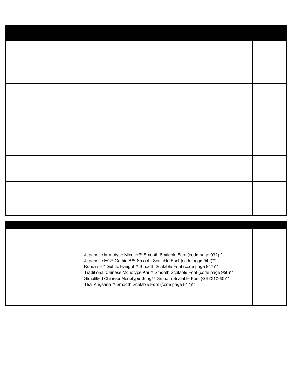 R2844-z series - custom configurations, R2844-z series - accessories | Zebra Technologies RXI SERIES (UHF) User Manual | Page 10 / 19