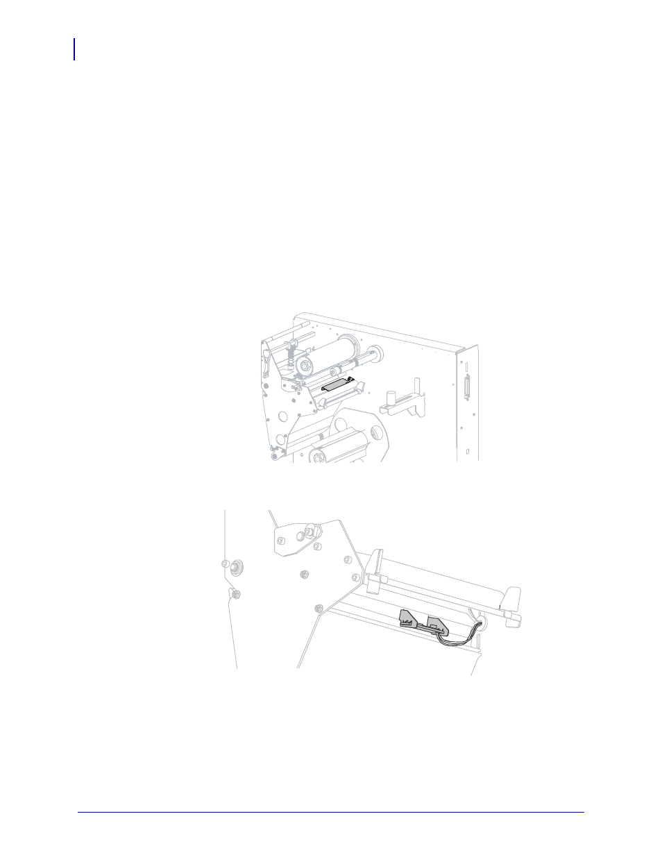 Clean the media compartment and sensors | Zebra 105SL User Manual | Page 120 / 174