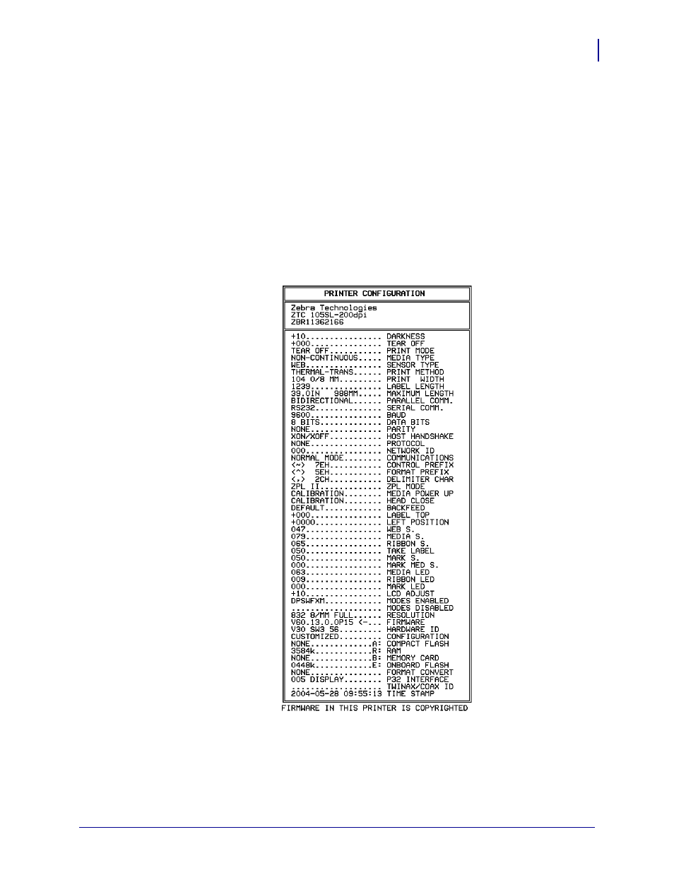 Cancel self test | Zebra 105SL User Manual | Page 139 / 174