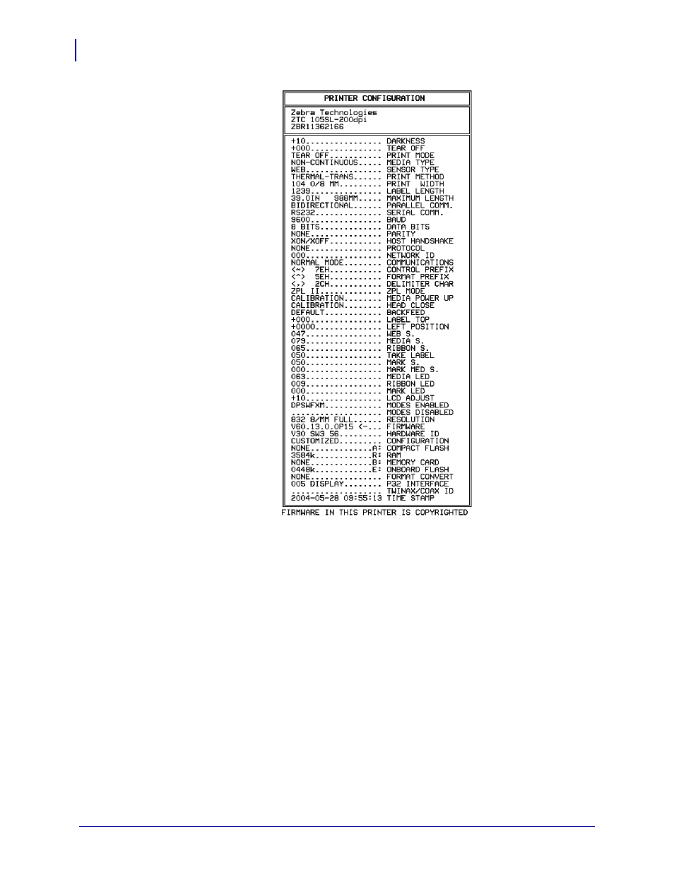 Zebra 105SL User Manual | Page 140 / 174