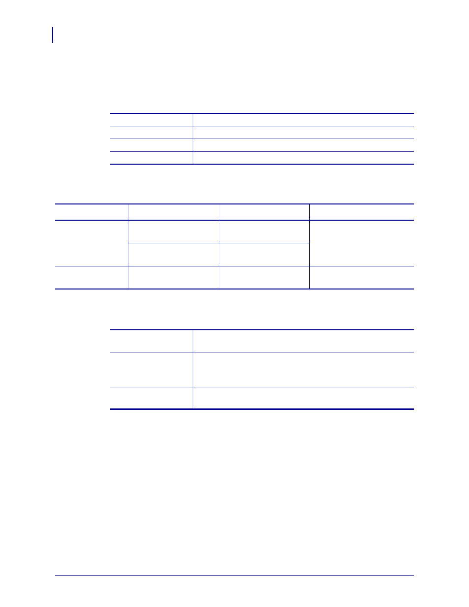 General specifications, Physical, Environmental conditions for operation and storage | Electrical specifications, Ns, see | Zebra 105SL User Manual | Page 150 / 174