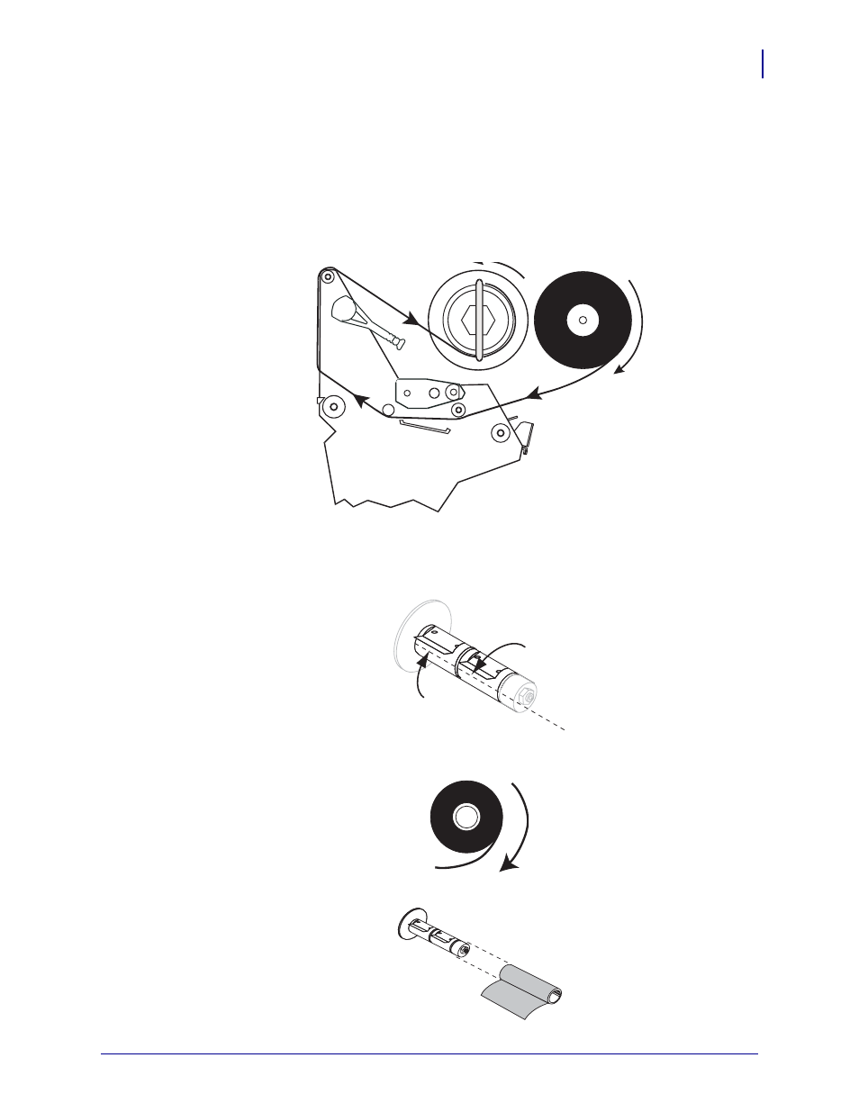 Load ribbon | Zebra 105SL User Manual | Page 69 / 174