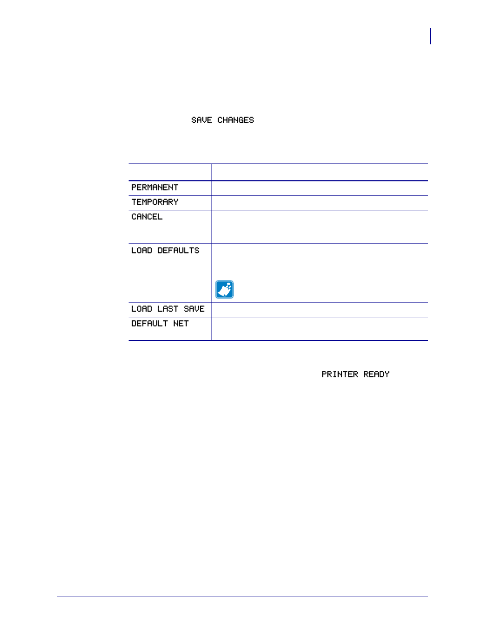 Exit setup mode | Zebra 105SL User Manual | Page 83 / 174
