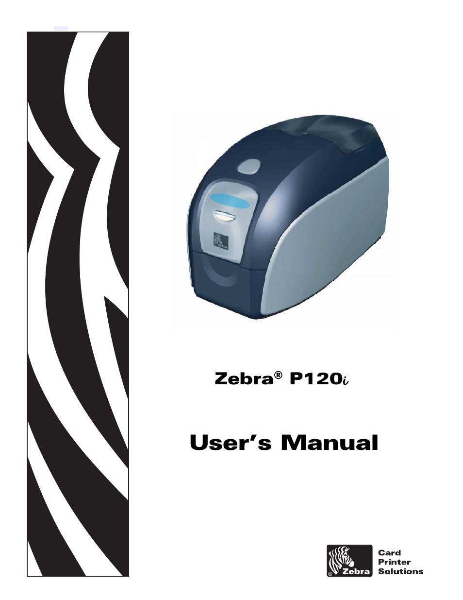 Zebra Technologies Zebra P120i User Manual | 78 pages