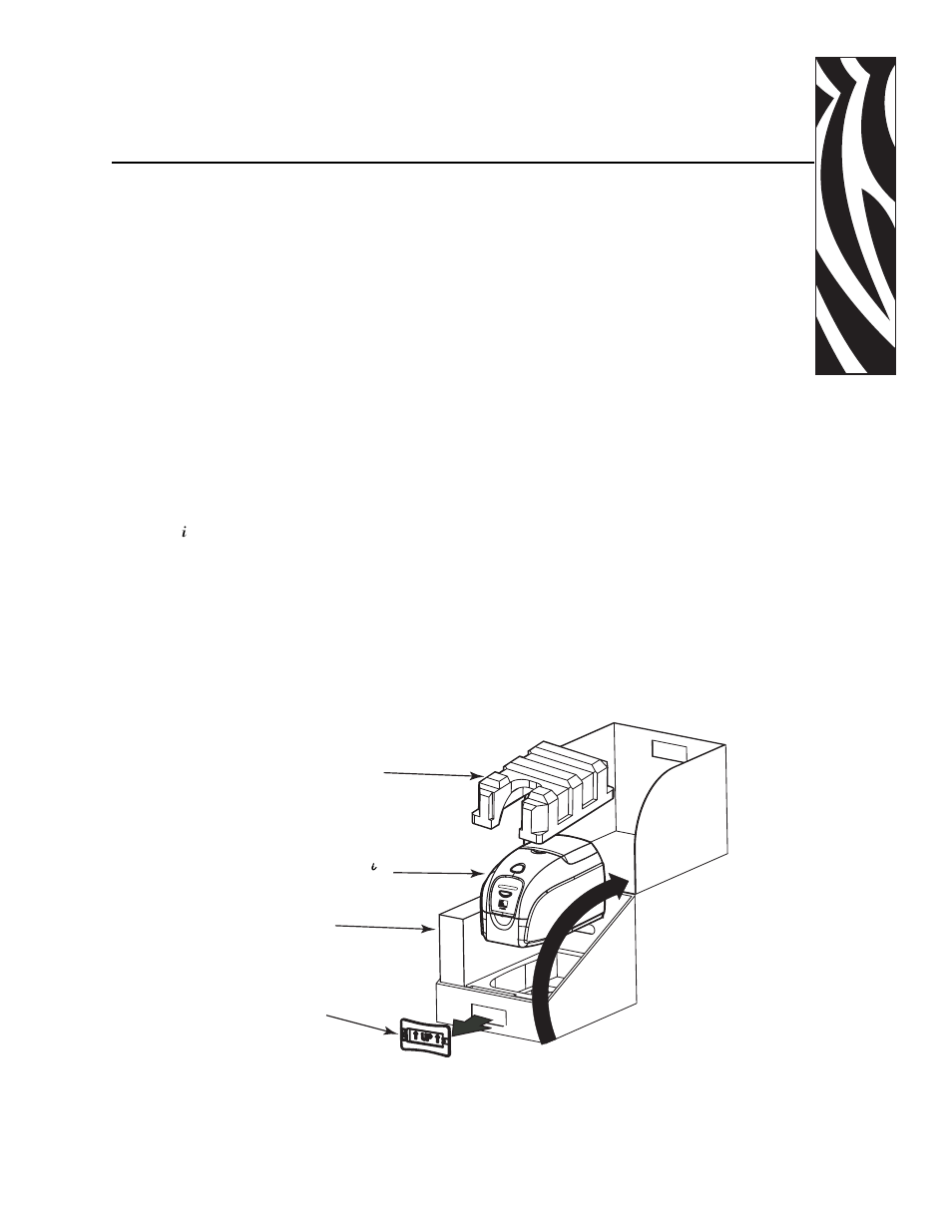 Getting started, Unpacking your card printer, 1 • getting started | Zebra Technologies Zebra P120i User Manual | Page 11 / 78