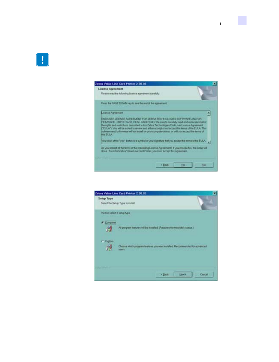 Usb installation | Zebra Technologies Zebra P120i User Manual | Page 19 / 78