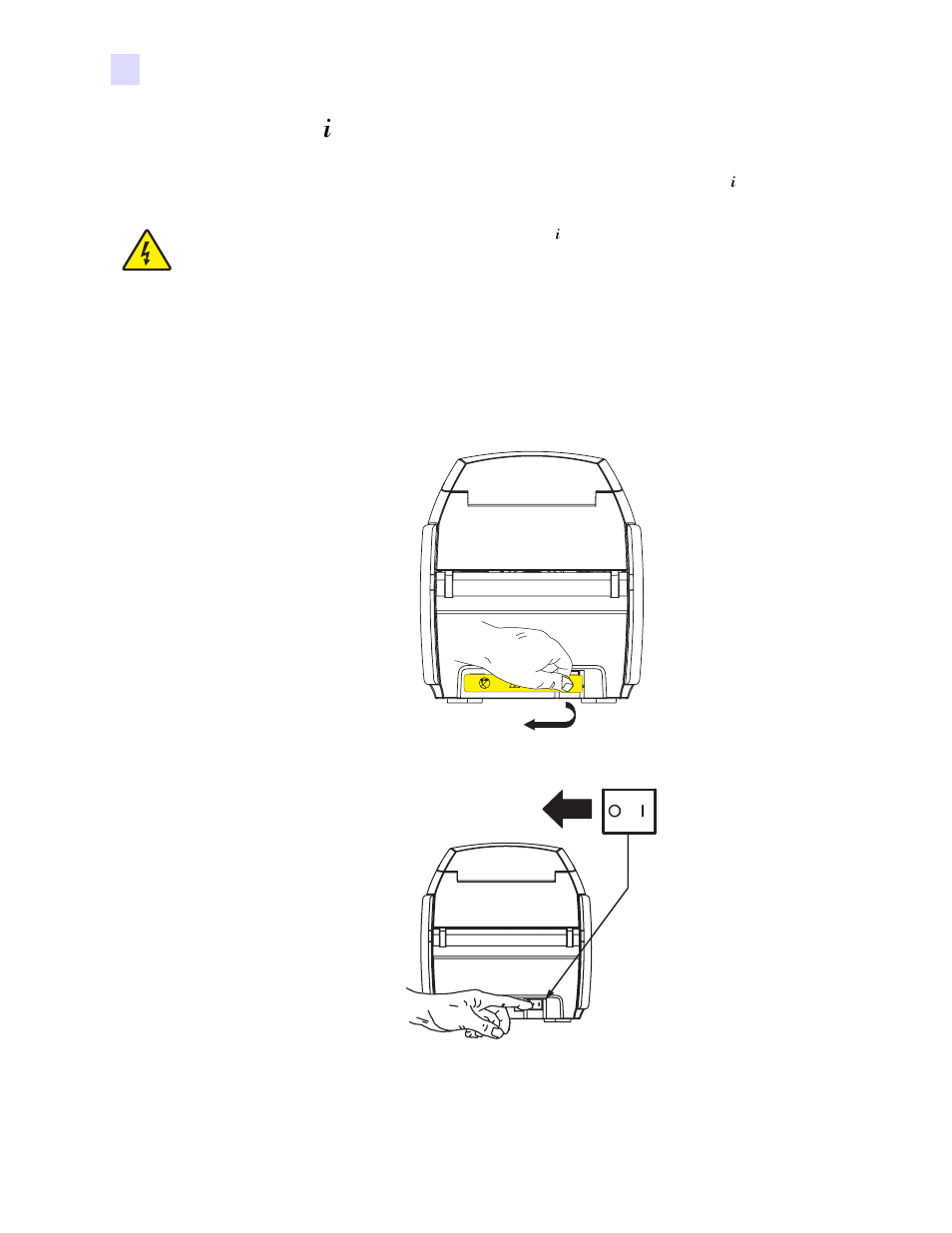 Connect the p120i printer, Connect the p120, Printer | Zebra Technologies Zebra P120i User Manual | Page 38 / 78