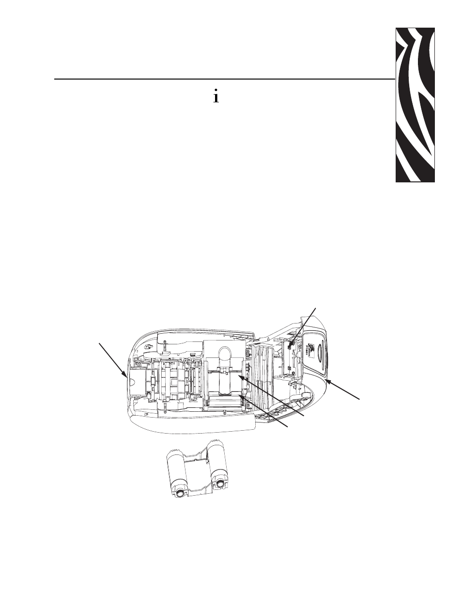 P120i printer setup, Printer features, 3 • p120 | Zebra Technologies Zebra P120i User Manual | Page 49 / 78