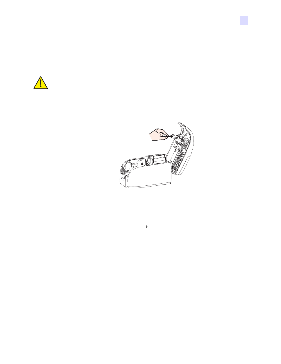 Cleaning the print head | Zebra Technologies Zebra P120i User Manual | Page 61 / 78