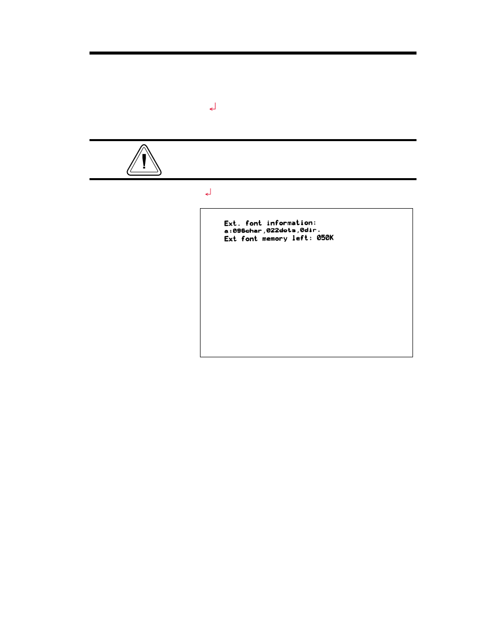 Ei - print soft font information 3-33, Command - print soft font information -33 | Zebra Technologies EPL2 User Manual | Page 51 / 138
