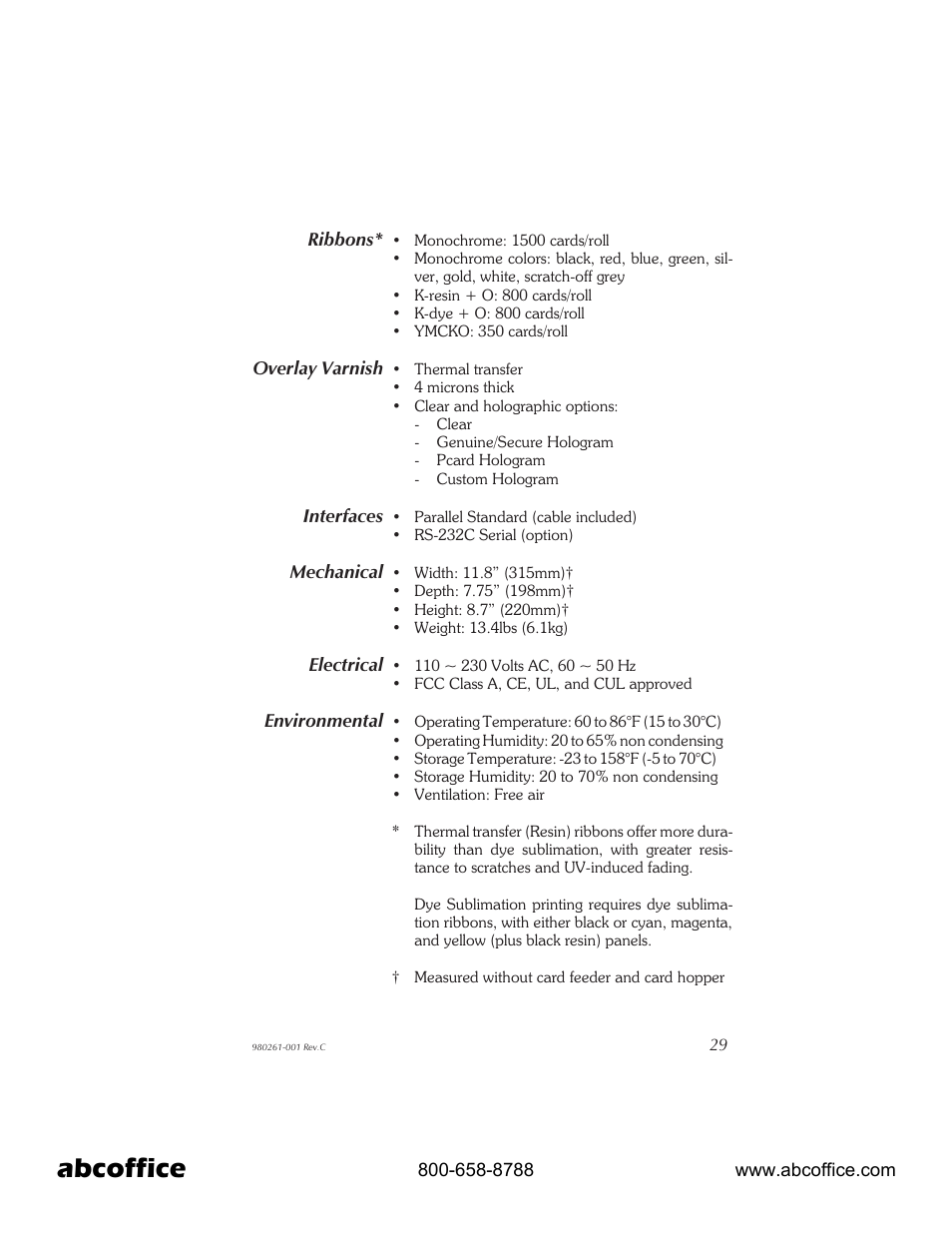 Abcoffice | Zebra Technologies P310 User Manual | Page 37 / 46