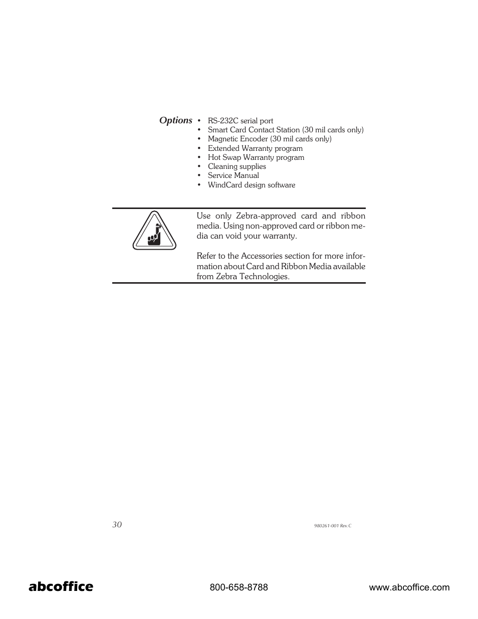 Abcoffice | Zebra Technologies P310 User Manual | Page 38 / 46
