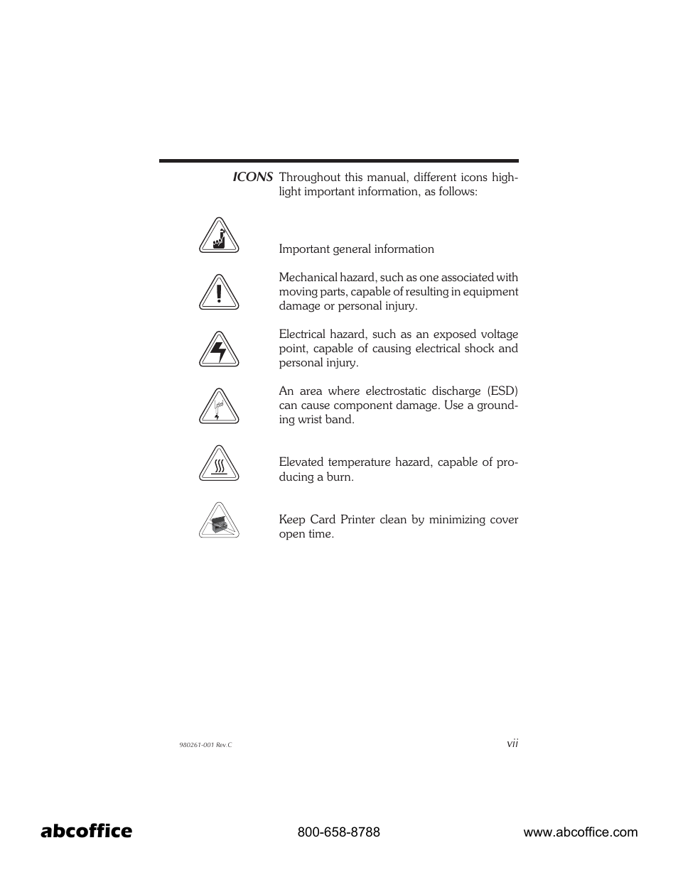 Abcoffice | Zebra Technologies P310 User Manual | Page 7 / 46