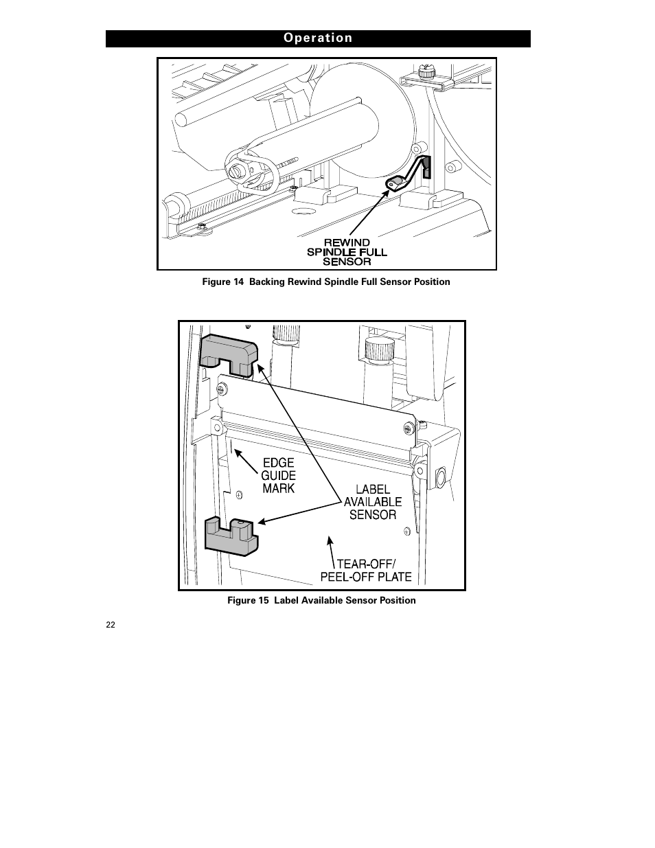 Oper ation | Zebra Technologies S-300 User Manual | Page 30 / 80