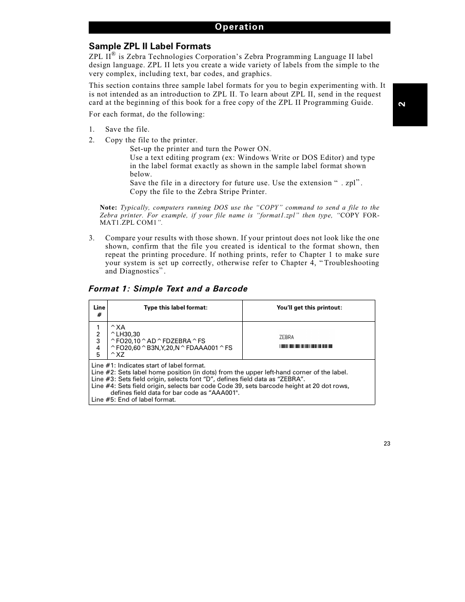 Zebra Technologies S-300 User Manual | Page 31 / 80