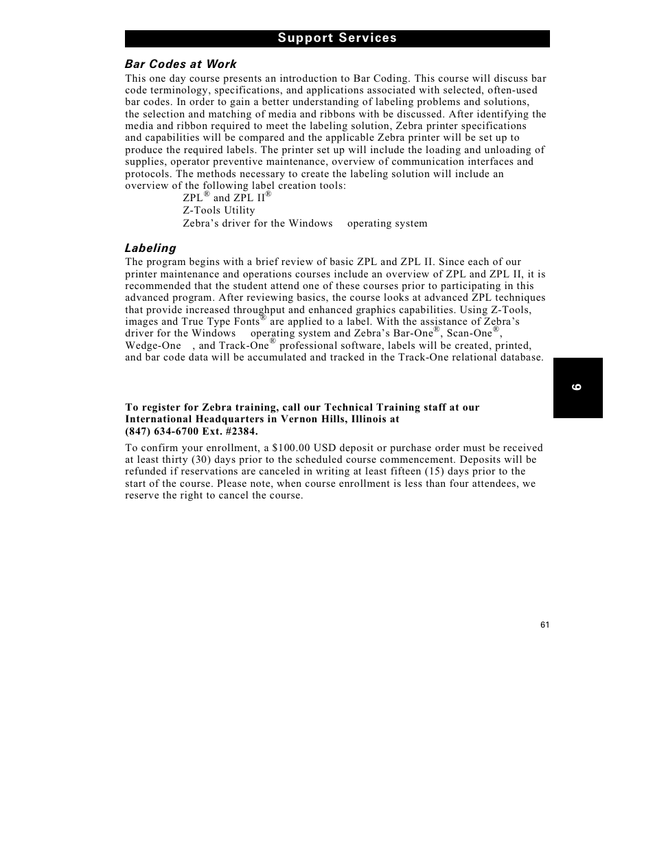 Zebra Technologies S-300 User Manual | Page 69 / 80