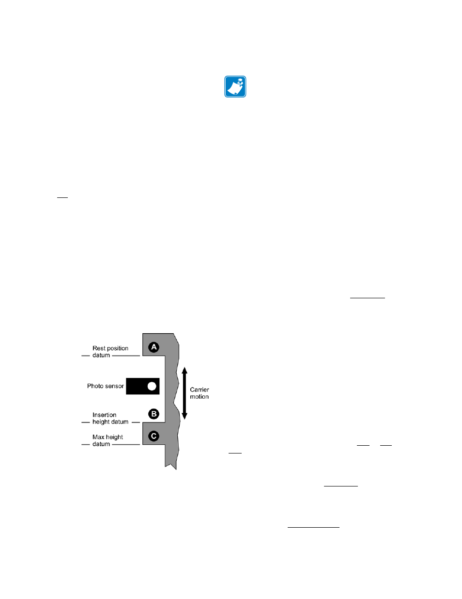 Azimuth adjustment, Flip carrier sensor tabs, Gap adjustment | After adjusting the gap, The rear flipper arm is different, Flip station routines in the driver, Flip test 1, Flip test 2, Flip test 3, Eject card | Zebra Technologies P640I User Manual | Page 62 / 93