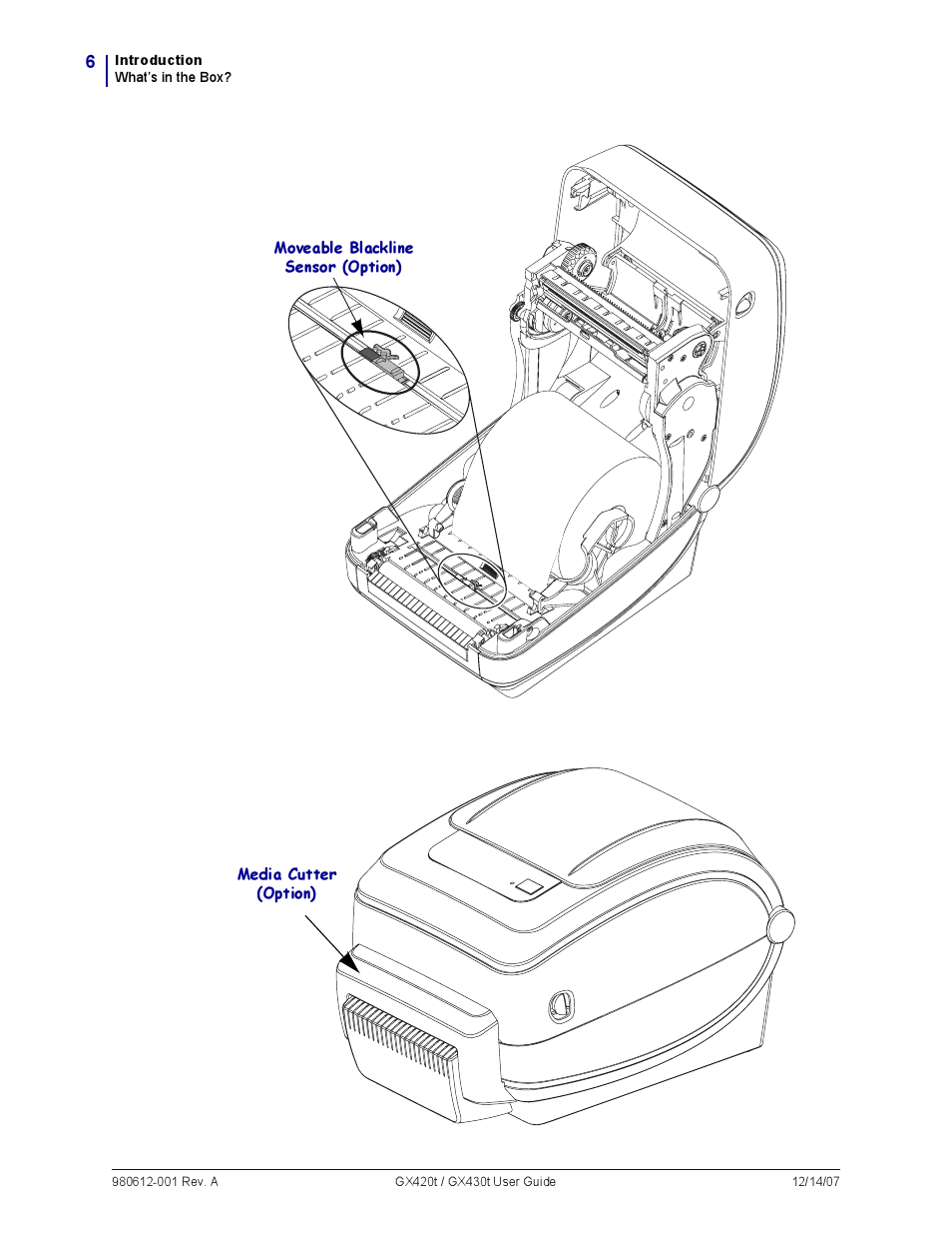 Zebra Technologies GX420T User Manual | Page 18 / 108
