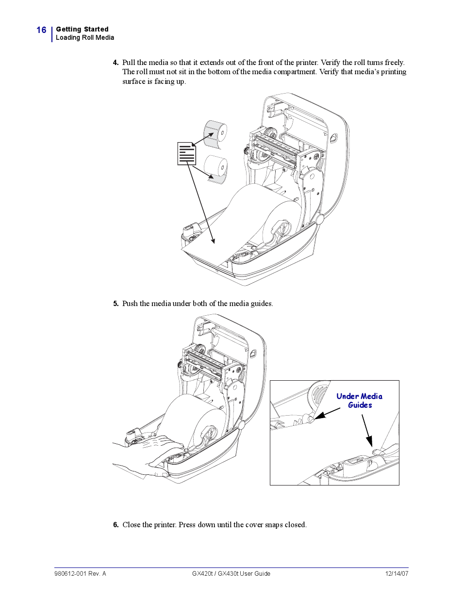 Zebra Technologies GX420T User Manual | Page 28 / 108