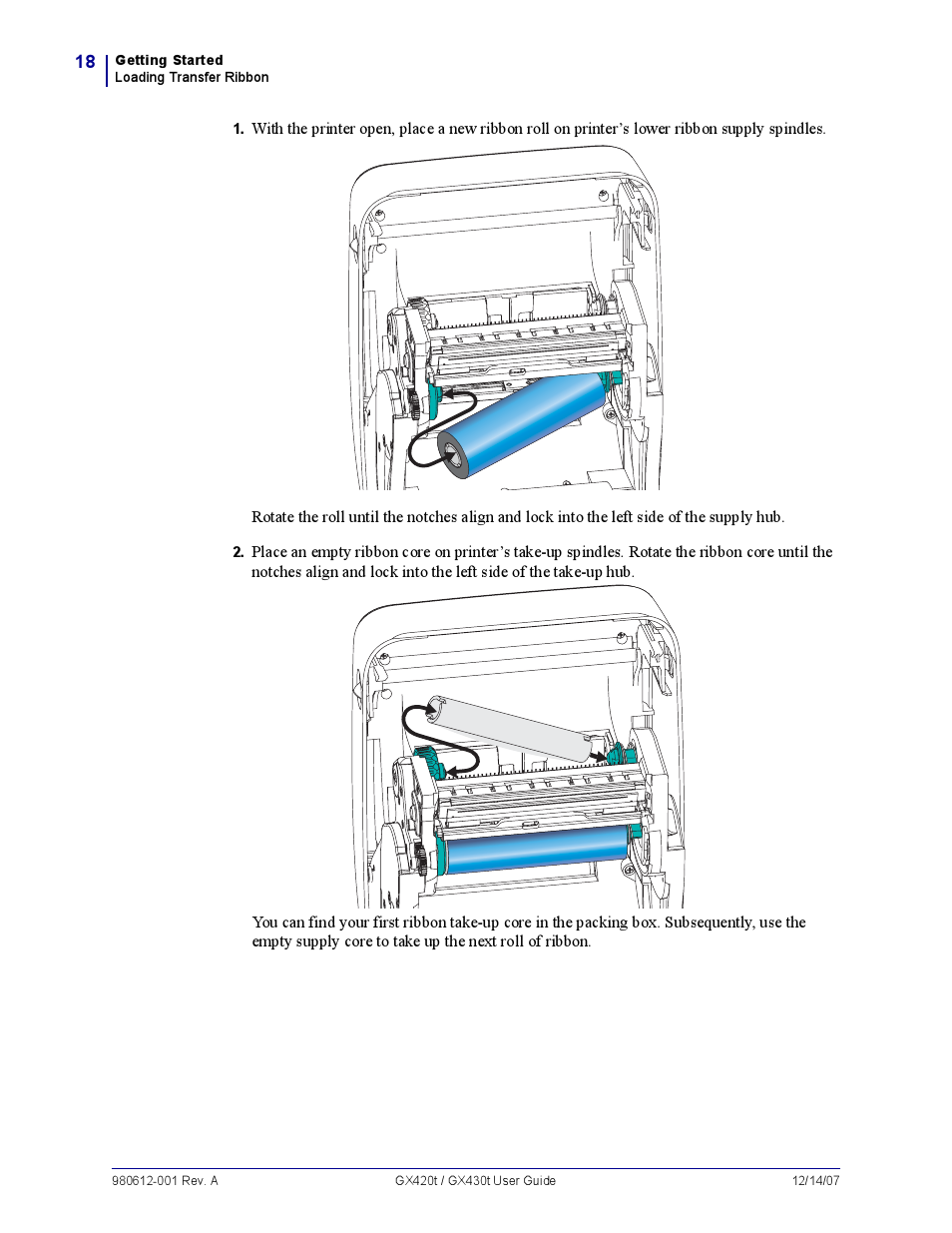 Zebra Technologies GX420T User Manual | Page 30 / 108