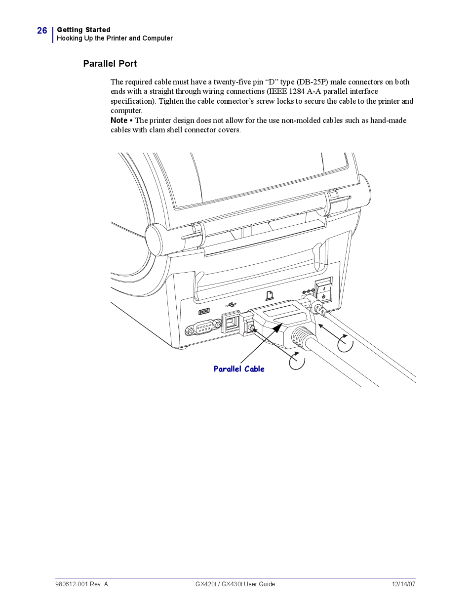 Zebra Technologies GX420T User Manual | Page 38 / 108