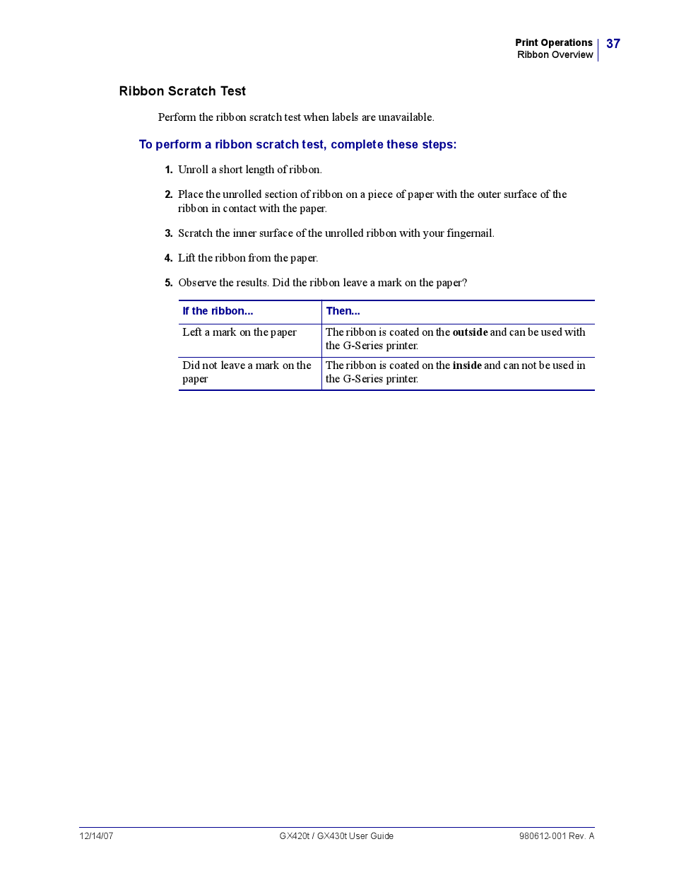 Zebra Technologies GX420T User Manual | Page 49 / 108