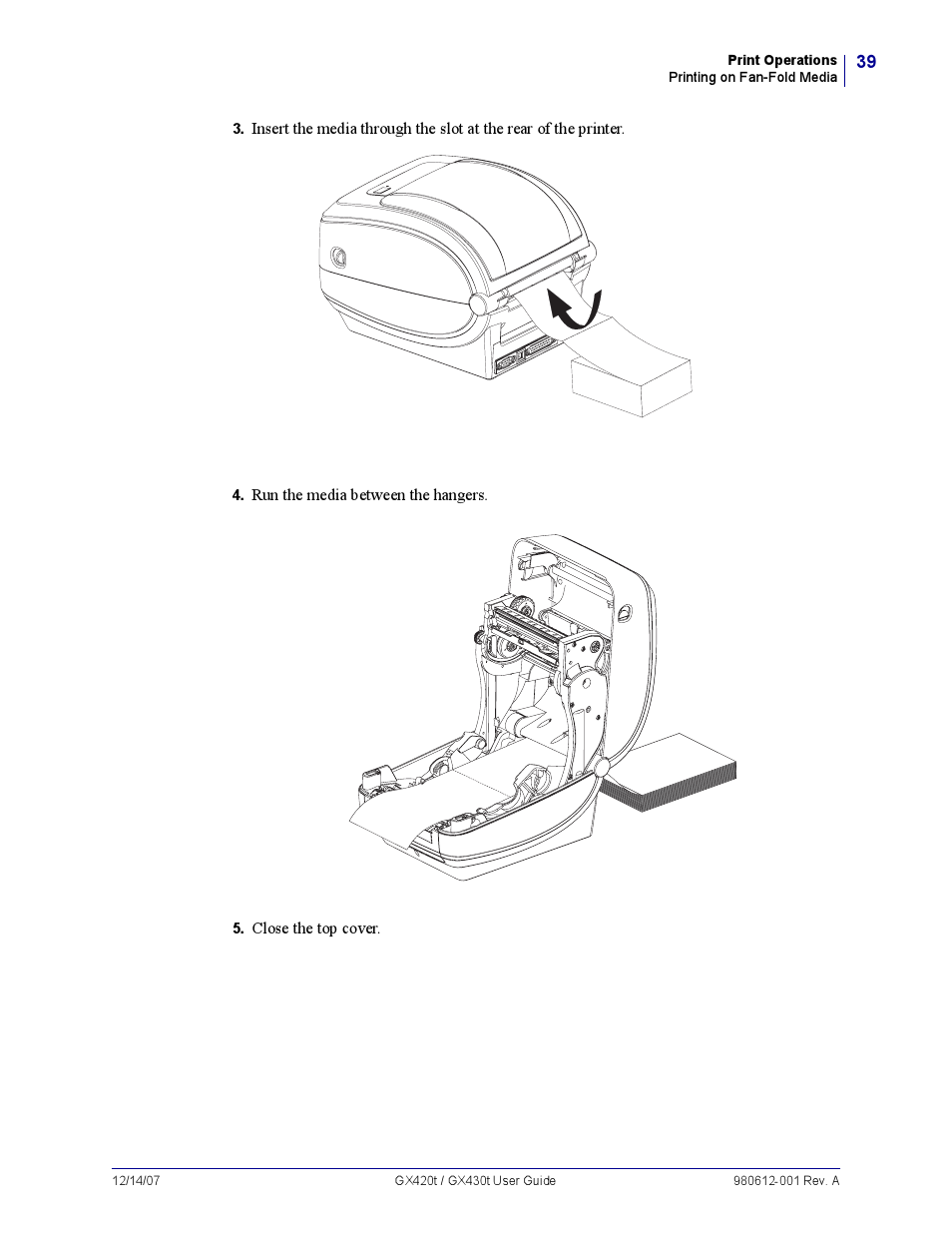 Zebra Technologies GX420T User Manual | Page 51 / 108