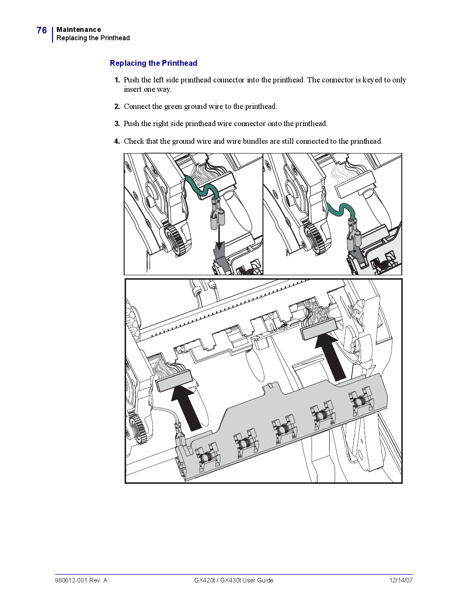 Zebra Technologies GX420T User Manual | Page 88 / 108