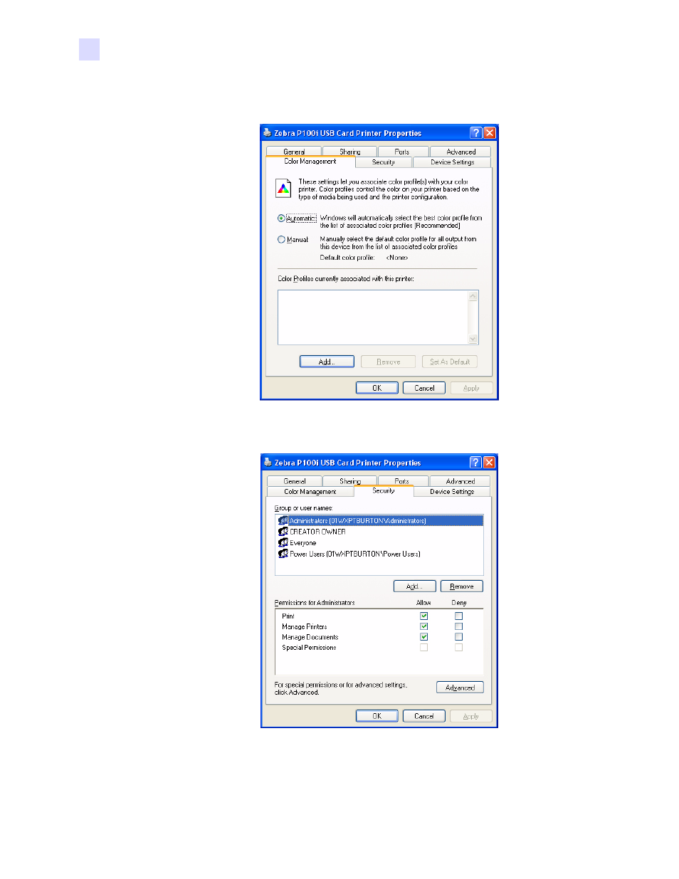 Zebra Technologies P100iTM User Manual | Page 28 / 76