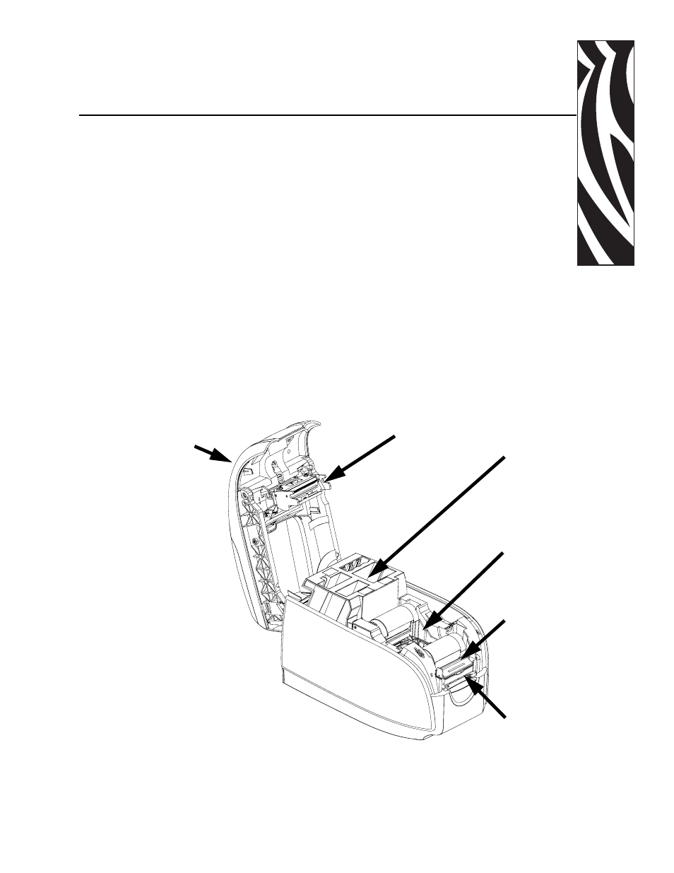 P100i printer setup, Printer features, 3 • p100 | P100 i printer setup | Zebra Technologies P100iTM User Manual | Page 31 / 76