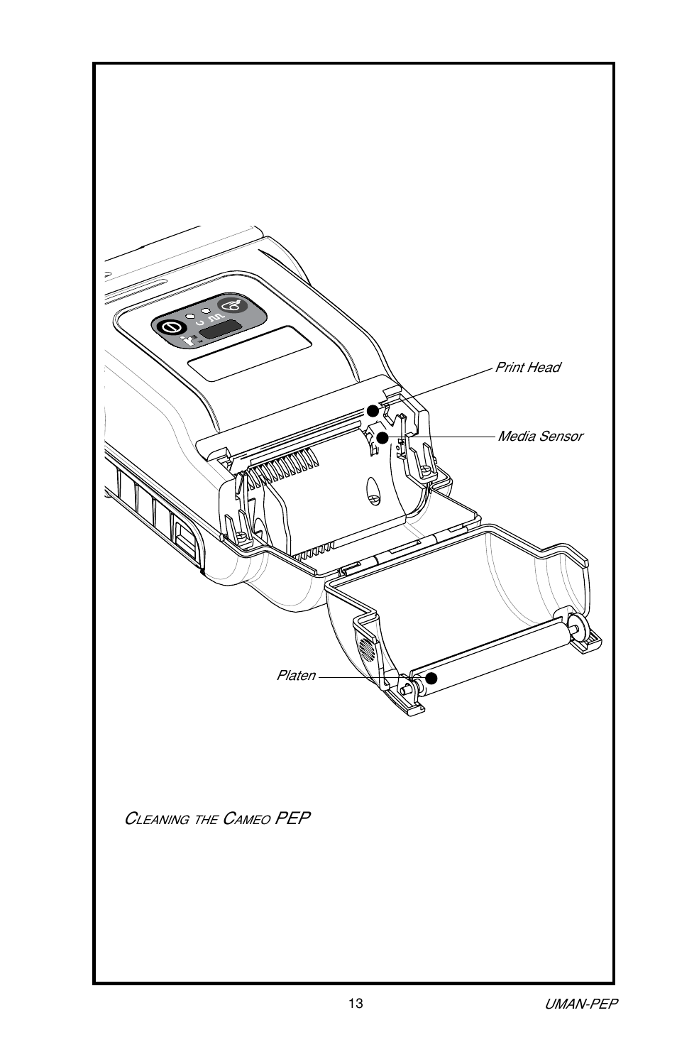 Zebra Technologies Cameo Portable Encoding Printer User Manual | Page 13 / 30