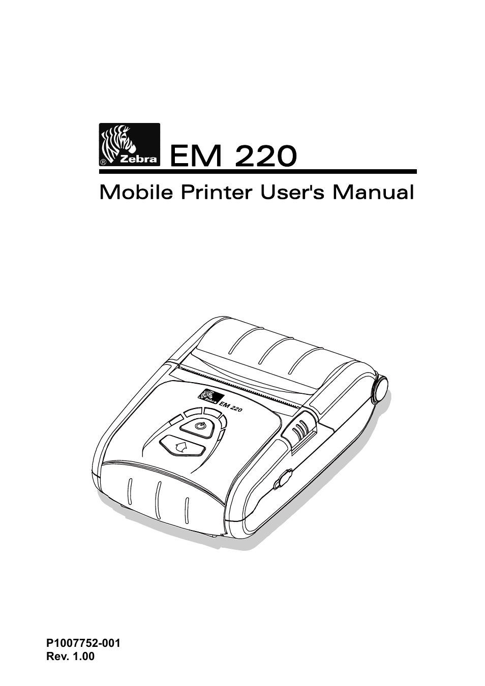 Zebra Technologies EM 220 User Manual | 30 pages