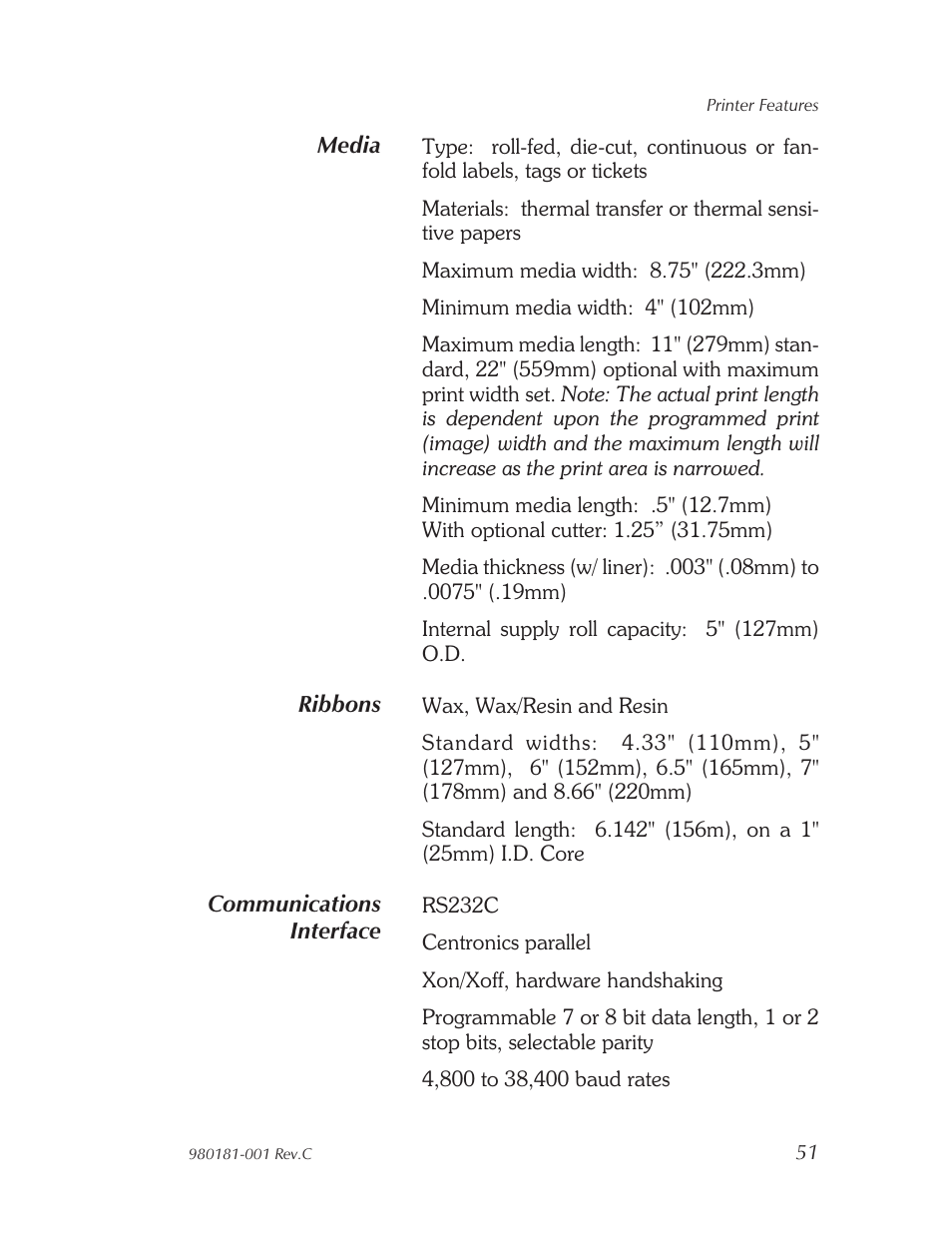 Zebra Technologies Strata Thermal Printers User Manual | Page 59 / 70