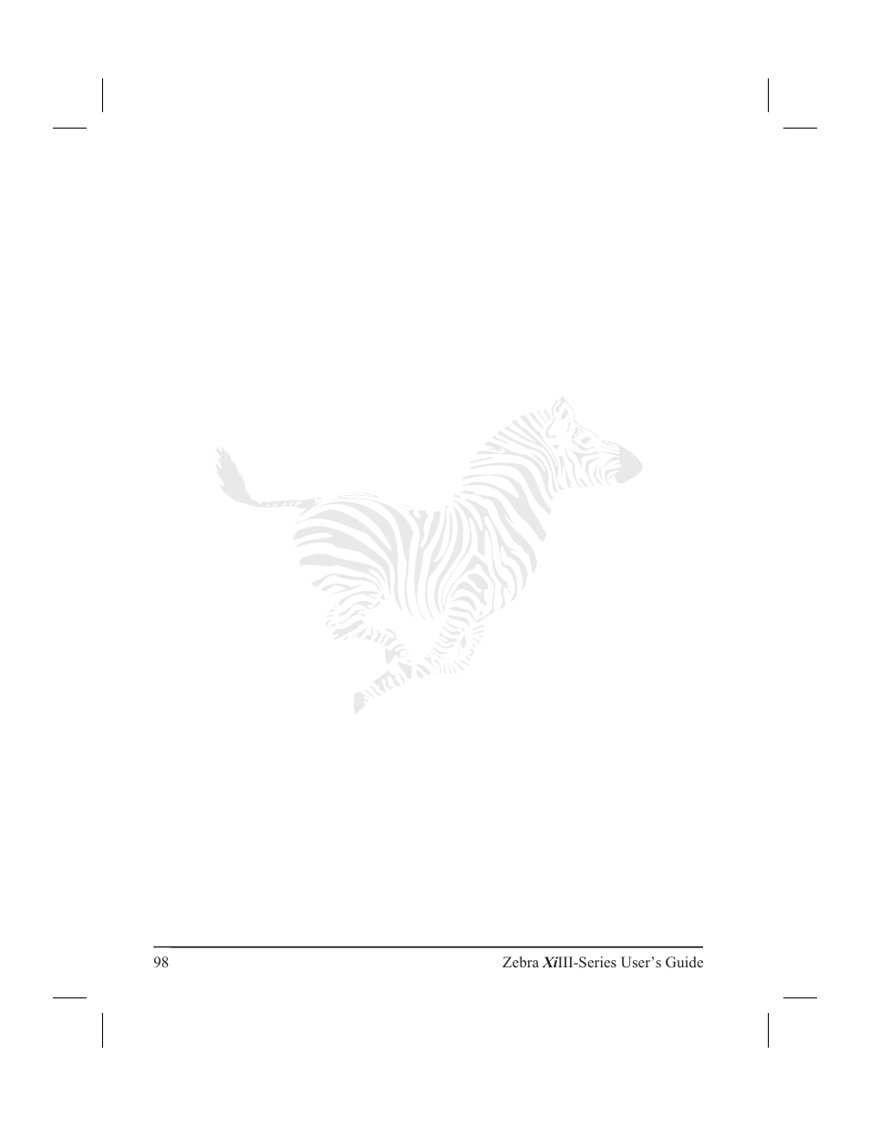 Zebra Technologies XiIII User Manual | Page 104 / 108