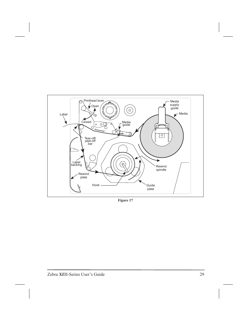 Zebra xi iii-series user’s guide 29 | Zebra Technologies XiIII User Manual | Page 35 / 108