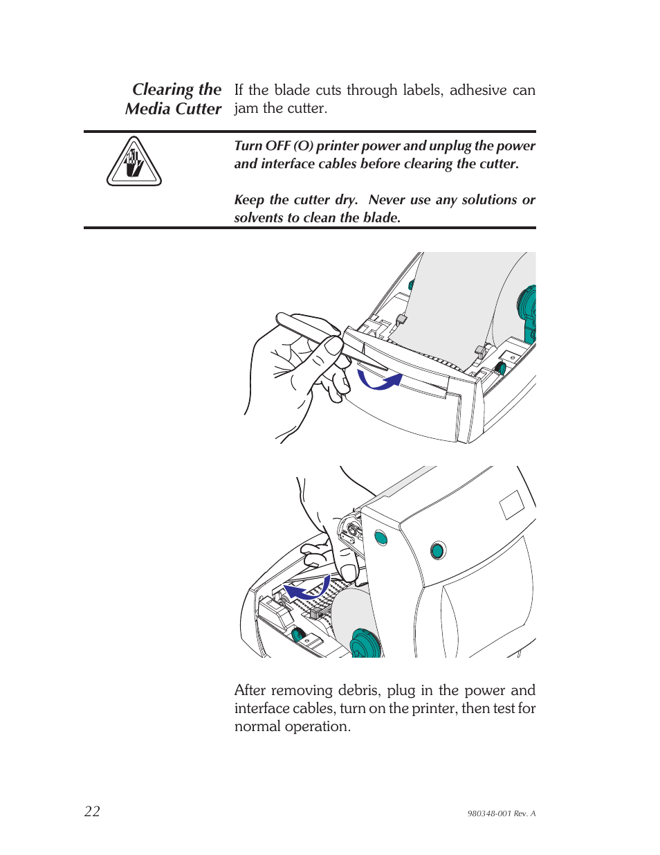 Zebra Technologies 2844 User Manual | Page 28 / 38