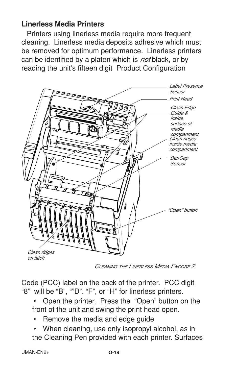Linerless media printers | Zebra Technologies 2 User Manual | Page 24 / 40