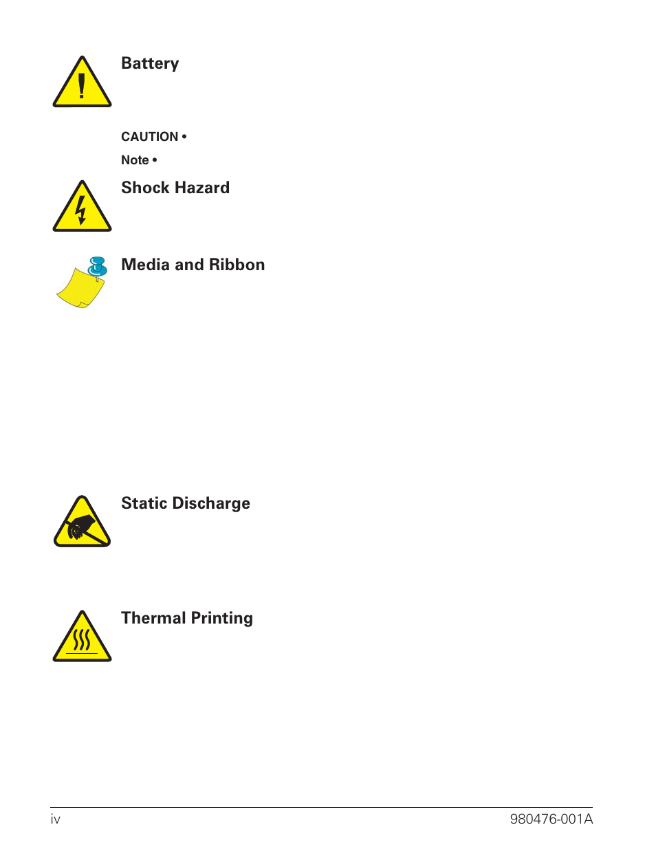 Zebra Technologies R2844-Z User Manual | Page 4 / 86