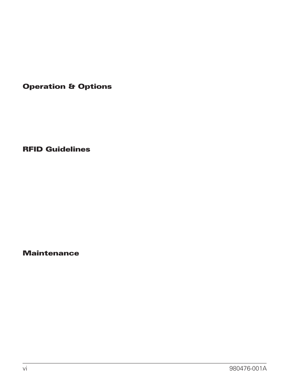 Zebra Technologies R2844-Z User Manual | Page 6 / 86
