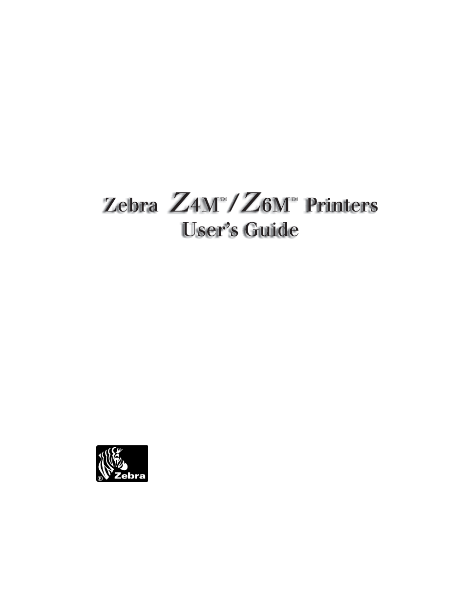 Zebra Technologies Z6M User Manual | 112 pages