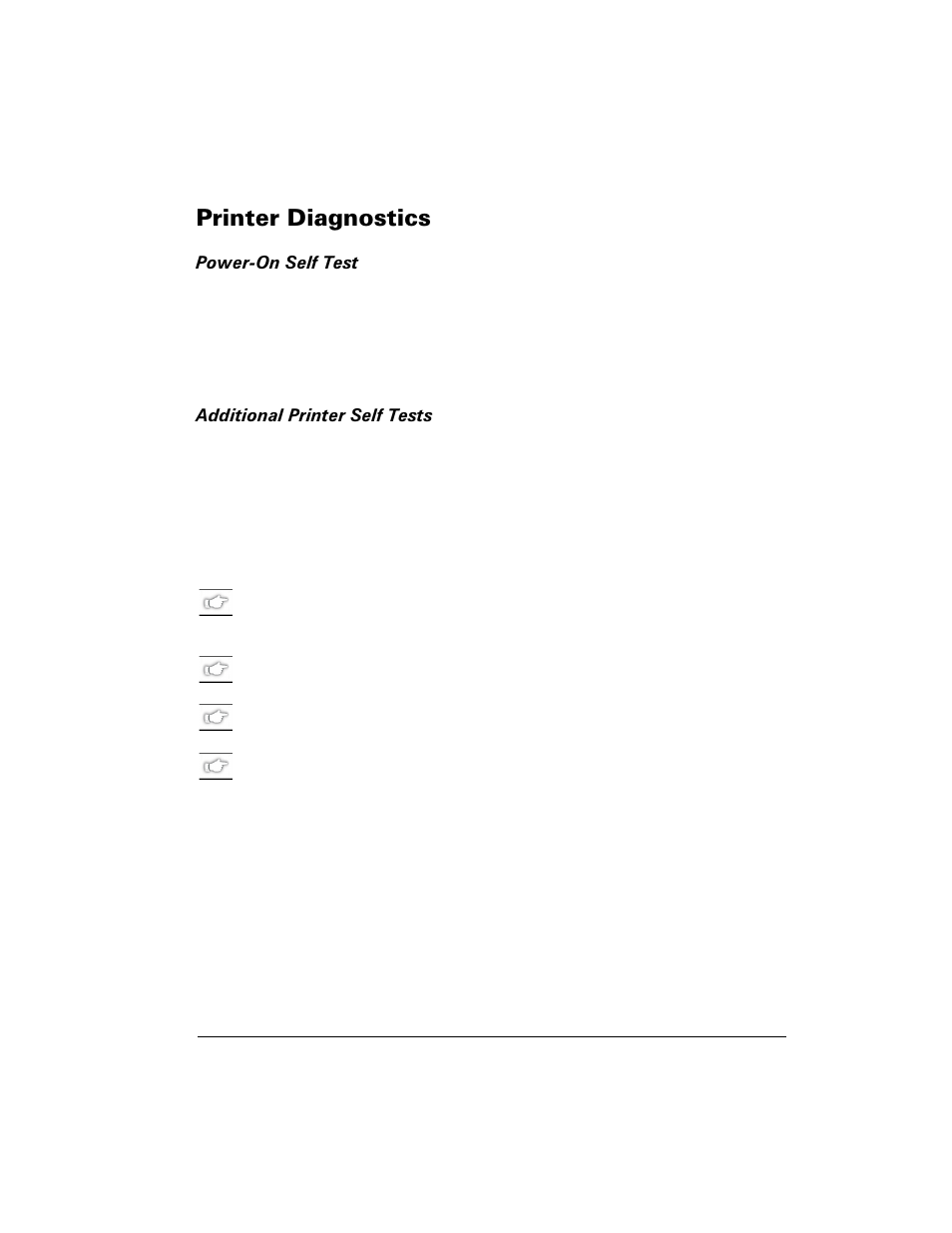 Printer diagnostics, Power-on self test additional printer self tests, 3ulqwhu 'ldjqrvwlfv | Zebra Technologies Z6M User Manual | Page 83 / 112