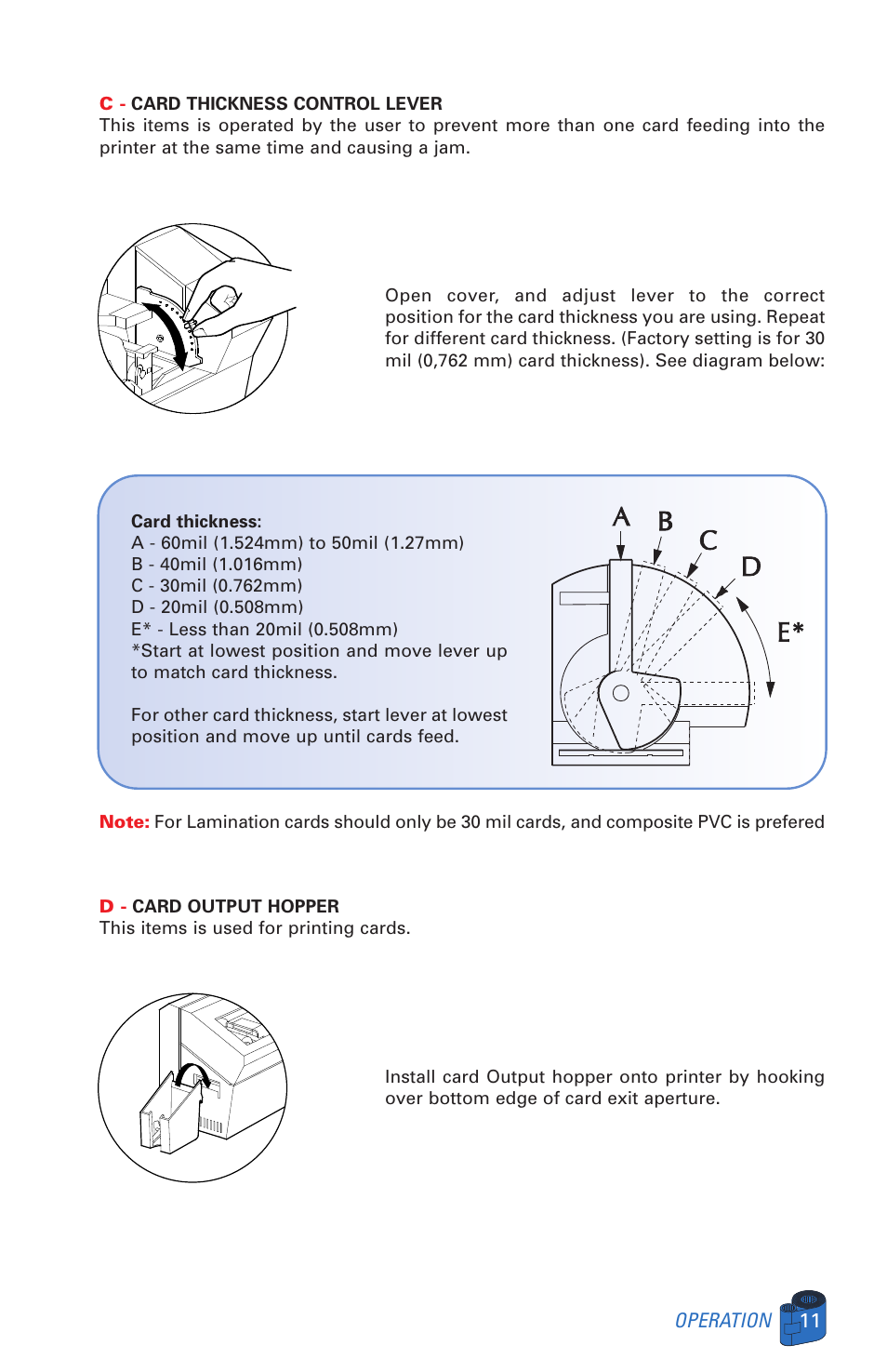 Zebra Technologies P520 User Manual | Page 21 / 64