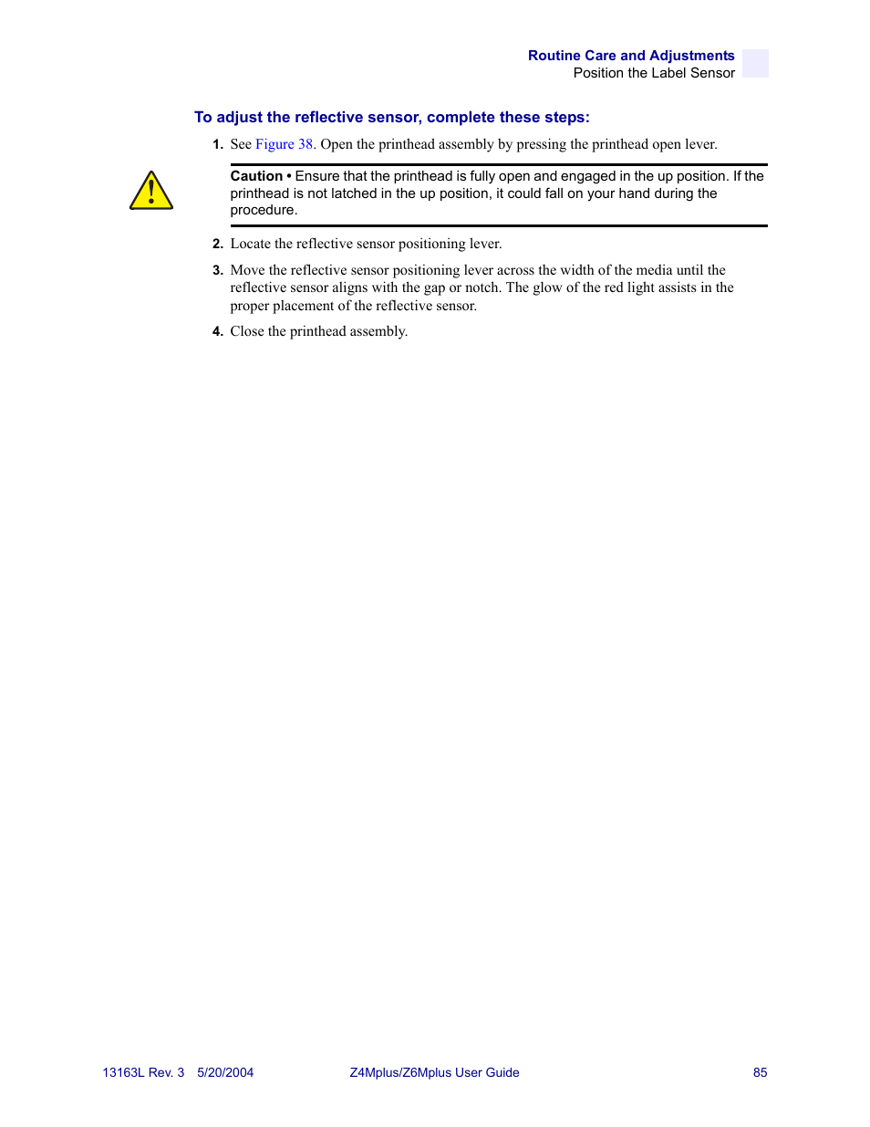 Zebra Technologies Z6Mplus User Manual | Page 103 / 142
