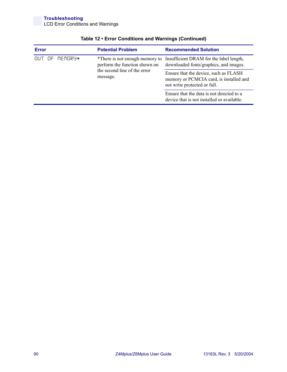 Zebra Technologies Z6Mplus User Manual | Page 108 / 142
