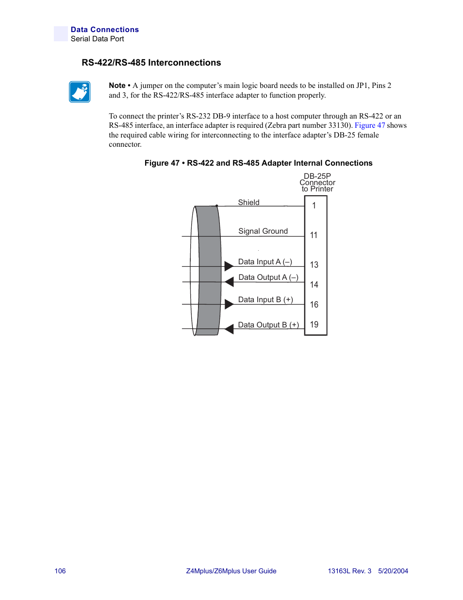 Zebra Technologies Z6Mplus User Manual | Page 124 / 142